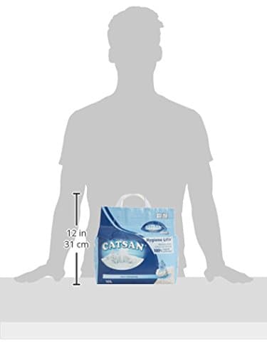 Catsan - Lot de 2 litières hygiéniques de 10 L pour chats, confortable et économique, idéale pour maison et clinique vét