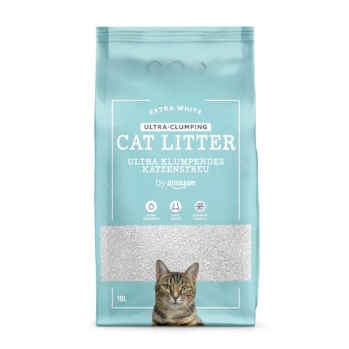 Litière Agglomérante Ultra Blanche pour Chat à Domicile 10 L - 100% Naturelle et Hypoallergénique