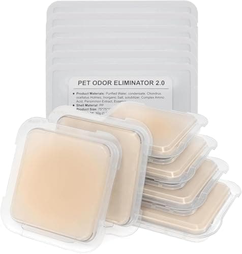 BUNMO Sacs à déchets pour chats PURA Max, PURA Max 2 et PURA X - 5 rouleaux de 20 pièces chacun - 100 pièces au total - — Désodorisant (lot de 6)