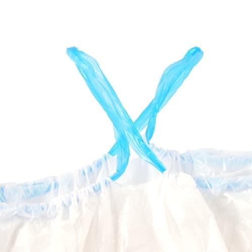 Love Story - Rouleau de 15 Sacs pour Bac à Litière avec Poignées Polyethylene - Idéal pour Chats - Haute Absorption - 84