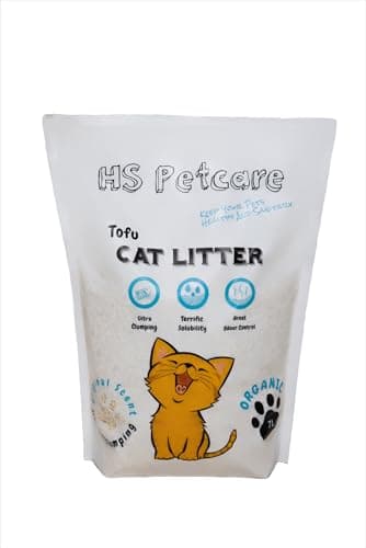 Litière biologique naturelle Original Odour Tofu (|8L) pour chat - Élimine les odeurs - Réduit les déchets - Longue duré