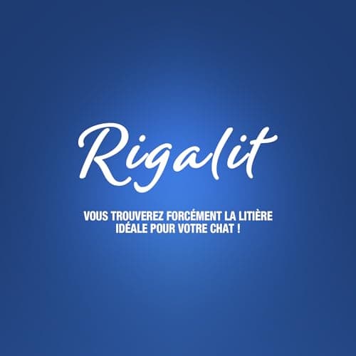 Rigalit Lavande Litière pour Chat Naturelle à Base de Silice Minérale - Neutralise Odeurs et Bactéries - Durée 1 Mois -