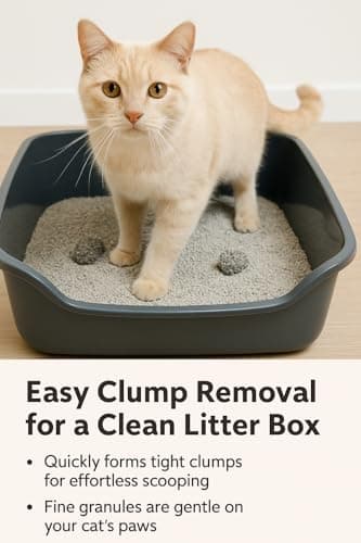 Litige pour chats Flamingo - Parfum neutre - Granulés de charbon - 12KG pour 10 SEMAINES - Origine Canada - Neutralise l