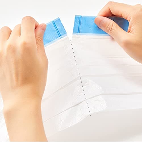 Sacs Litière Chat RMAN 3 Rouleaux, Biodégradables et Durables, Autonettoyants, 50 x 45 cmpour Chat