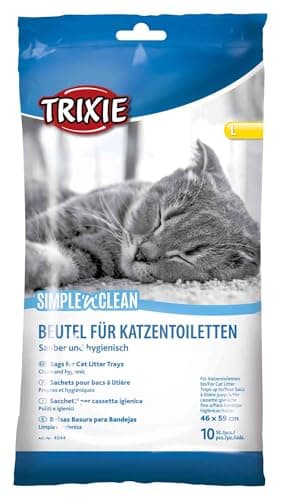 Sac à Litière Taille 46 x 59 cm pour Chien - Lot de 3 - Usage Facile et Hygiénique — Incolore