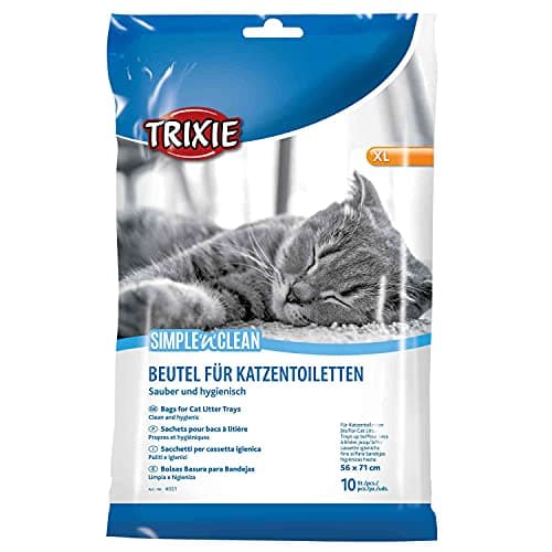 Sac à Litière Taille 46 x 59 cm pour Chien - Lot de 3 - Usage Facile et Hygiénique — Transparent
