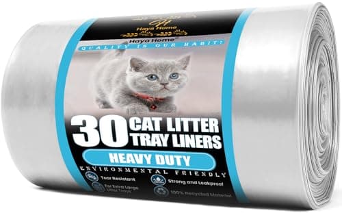 Haya Home Eco 30 XL Sacs en plastique résistant aux rayures pour chat | Durables et respectueux de l'environnement | Idé