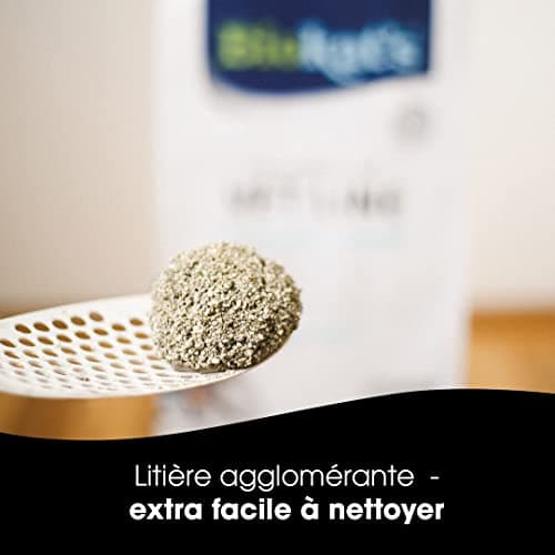 Biokat's Diamond Care Classic - Litière fine pour chats sans parfum au charbon actif et à l'Aloe vera - 1 sac (1 à 10 l)