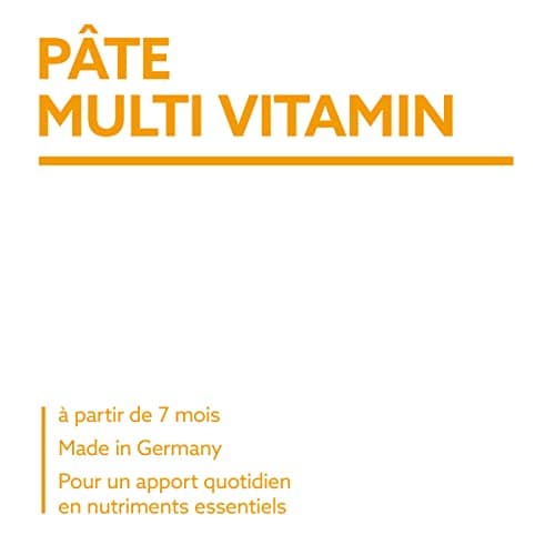 GimCat Pâte Multi-Vitamin pour Chats - Bon pour la Santé, Stimule les Défenses Immunitaires et Renforce le Système Immun
