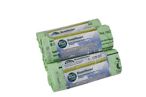 BioBag - Sacs poubelles biodégradables 30 litres selon en 13432-70 pièces pour maison et jardin
