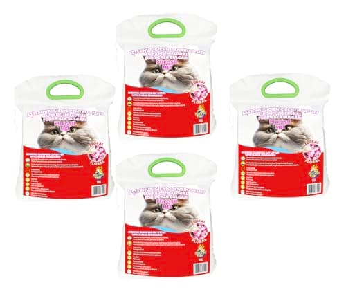Pufoșii Mei Litière agglomérante hygiénique deodorizing pour chat (4 x 10 L economy pack)