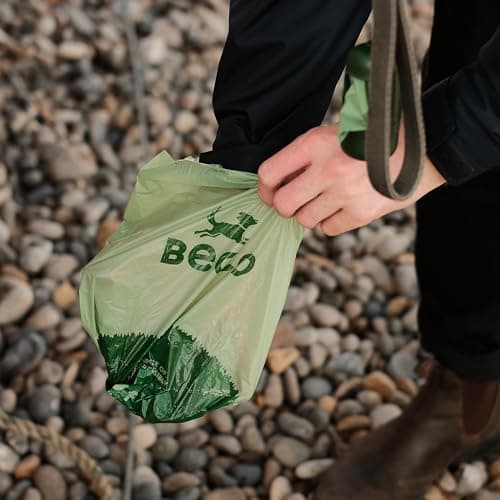 Beco Bags Pack de Voyage 60 Grands Sacs à crottes Solides pour Chiens de Grand Taille