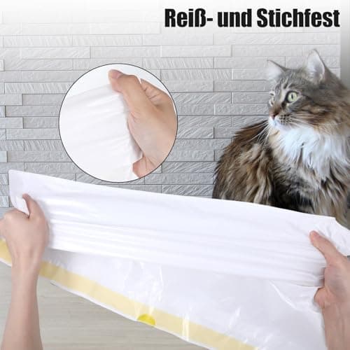 Lot de 20 sacs à litière XL pour chat - Résistant à la déchirure - Sacs hygiéniques - Pour tapis de litière - Taille 79