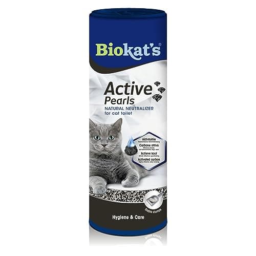 Biokat Active Pearls - Fixation des odeurs, absorption de la litière pour chat - 1 boîte (700 ml)