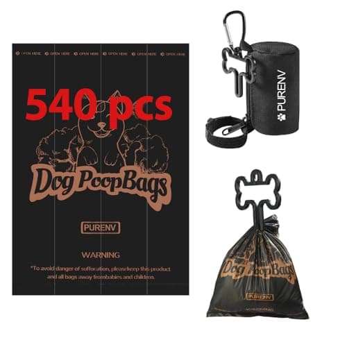 Sac biodégradable pour chiens PureNv, épais, étanche, 270 sacs, succès d'erreur — 540 sacs
