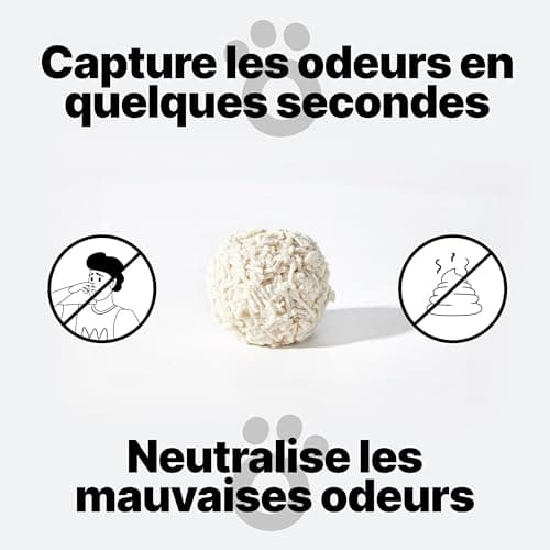 Litière pour Chat Tofu - Agglomérante, d’Origine Végétale avec Cosses de Pois, 1 x 3,6 kg<br>
Litière pour Chat Tofu - B