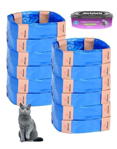 Sac-litière A aBlumen 12 Pièces Compatible Litter Genie LittyCat Couples Recharge Poubelle Couche