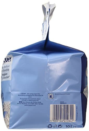 Catsan - Lot de 2 litières hygiéniques de 10 L pour chats, confortable et économique, idéale pour maison et clinique vét