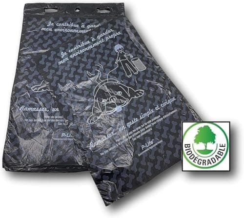 Sac XXL Caca Pour Chien | Haute Résistance | Déjections Canines | Sachets Individuels 100 Sacs à Crottes | Evasione | Re