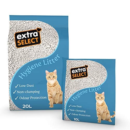 Litère hygiénique Extra Select pour Chat - Absorbante et facile à utiliser - Idéale pour tous les chats - 10 litres
| L