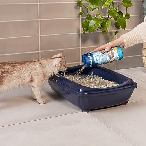 Biokat’s Deo Pearls Fleur de Coton - Complément de litière parfumé pour chats - Offre fraîcheur et agglomérats compacts