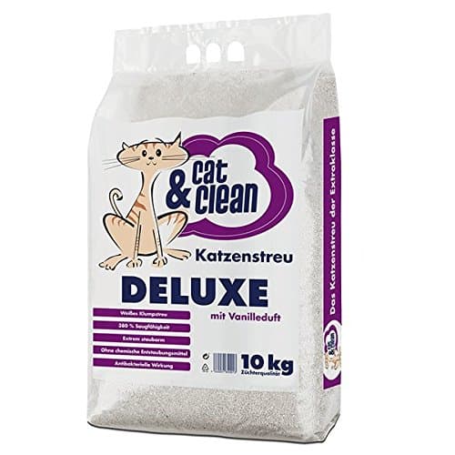 Cat & clean Litière extrêmement absorbant pour chat | Produit naturel en Bentonite | Idéal pour chats sensibles (30 kg)