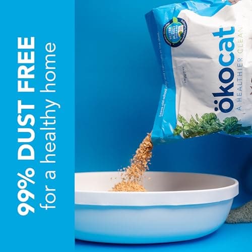 ÖKOCAT Litière en Bois Naturel pour Chat, Clumping, 6 kg, Litière sans Parfum, Bio, 6 kg