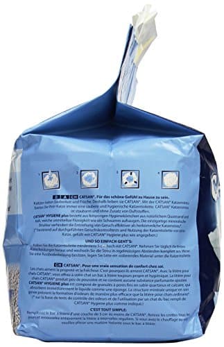 Catsan Litière Hygiène Plus pour chats, adaptables pour porta-litières, idéales pour petits chats, pour intérieur