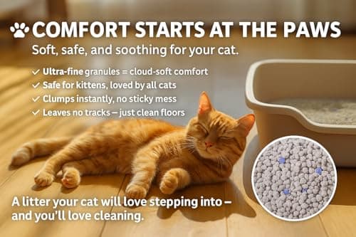 Litière à chats Flamingo, parfum talc bébé, 12kg pour 10 semaines, origine Canada, neutralise odeurs désagréables, douce