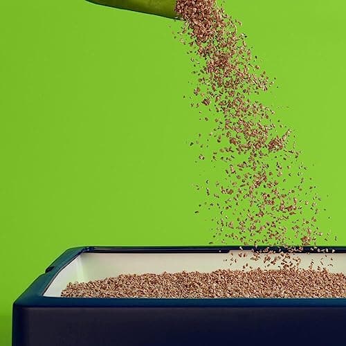 CATSAN Naturelle Plus - Litière Végétale Non-Agglomérante Pour Chat - Sac de 10L, 100% Compostable - Écocéane