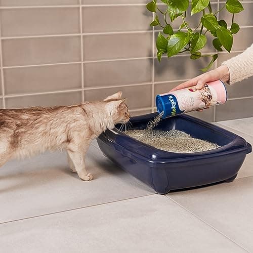 Biokat’s Deo Pearls Baby Powder - Poudre de lit parfumée pour chat - Fraîcheur prolongée et agglomérats compacts - 1 boî