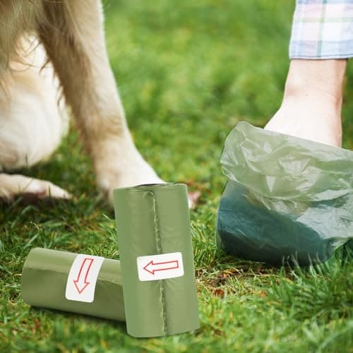 Sacs à déjections canines biodégradables 100% - 510 pcs pour promenades et voyages, étanches et résistants, grand stock