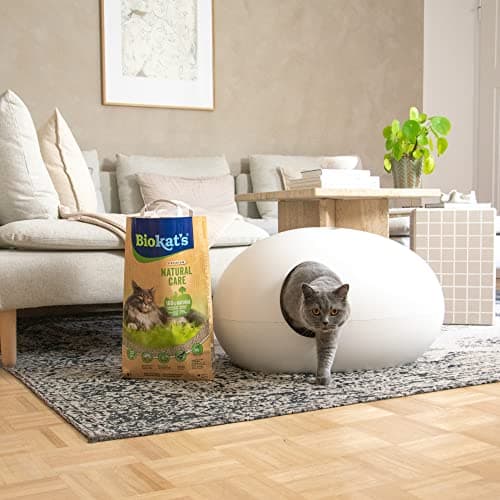 Biokat's Natural Care Naturel 8 LTR + Vitamines et Minéraux + Famille Active + Sport + Formule Hypoallergénique + 8000 M