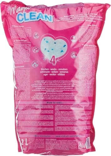 Vitakraft Magic Clean Litière silice 4 semaines pour Chat - 4,2L