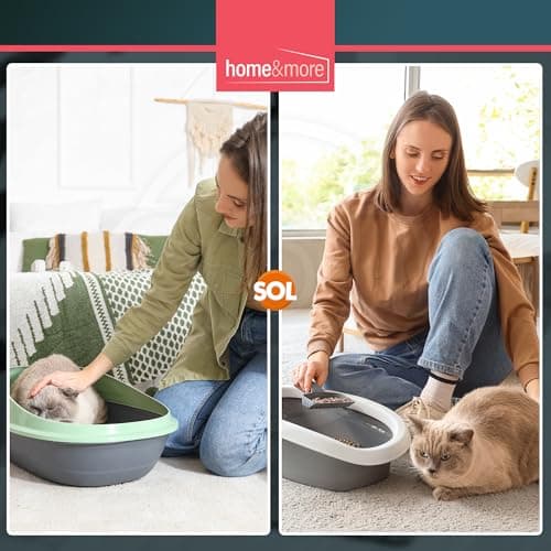 Sac à litière jetable XL pour chat - Lot de 10 - 56 x 70 cm - Litière jetable pour chat - Sac litière chat XL - Lot 10 s