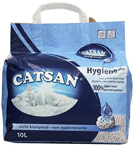 Catsan Litière Hygiène Plus pour chats, adaptables pour porta-litières, idéales pour petits chats, pour intérieur