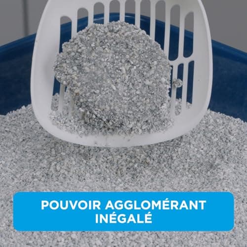 Litière Agglomérante Naturelle à 99,9% Pur, Écologique et Sécurisée pour Chats - Parfaite pour les Ménages Allergiques,