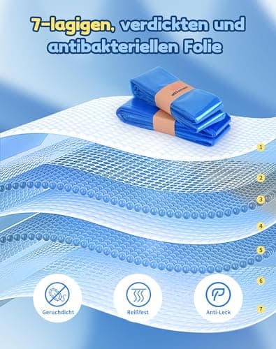 Sac-litière A aBlumen 12 Pièces Compatible Litter Genie LittyCat Couples Recharge Poubelle Couche