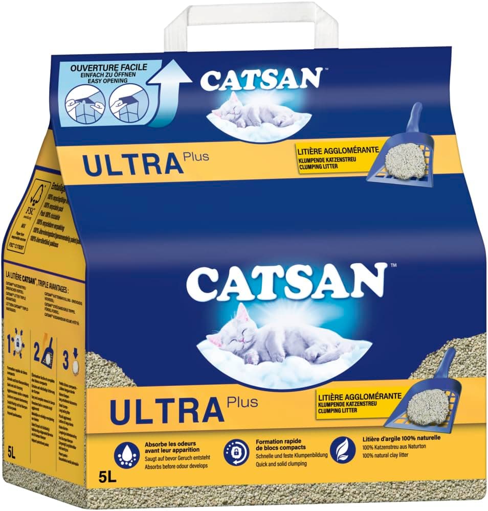 Catsan Litière Agglomérant Pour Chat Trending TOP 5L