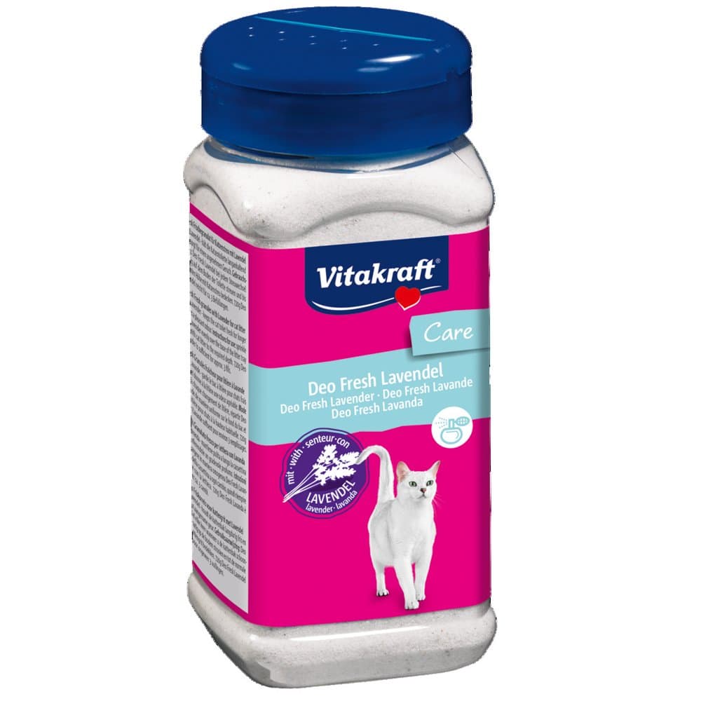 Vitakraft Deo Fresh Poudre Lavande 720g pour chiens - Rafraîchissement naturel - Ado à Adulte