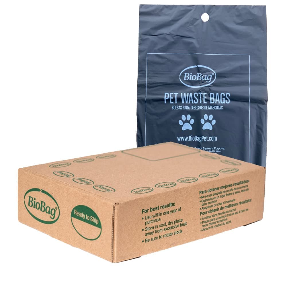 Sac BioBag pour déjections canines naturels et biodégradables, résistants et pratiques, idéaux pour les promeneurs de ch