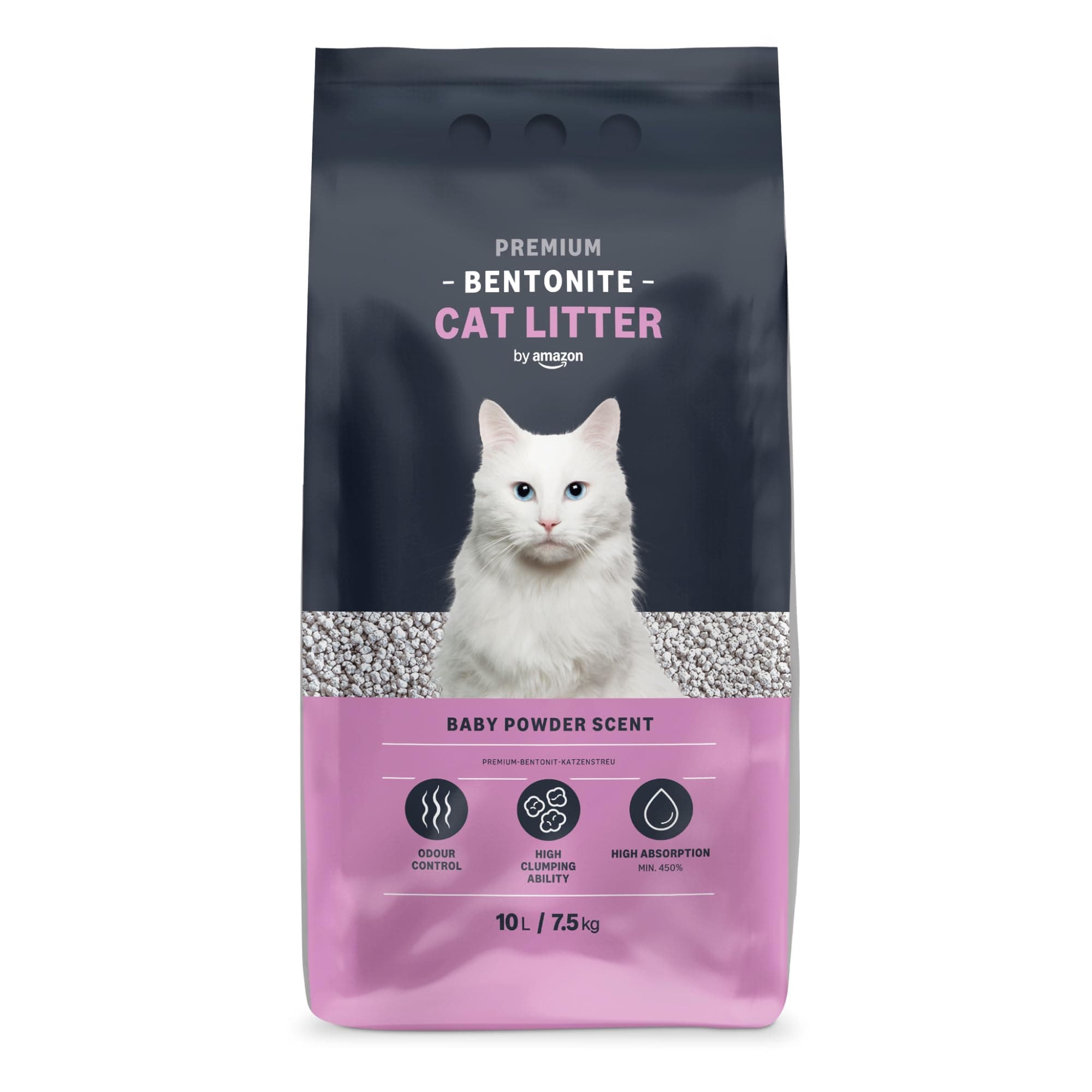 Litière chat premium bentonite, parfum talc, 10L (Anciennement Lifelong)