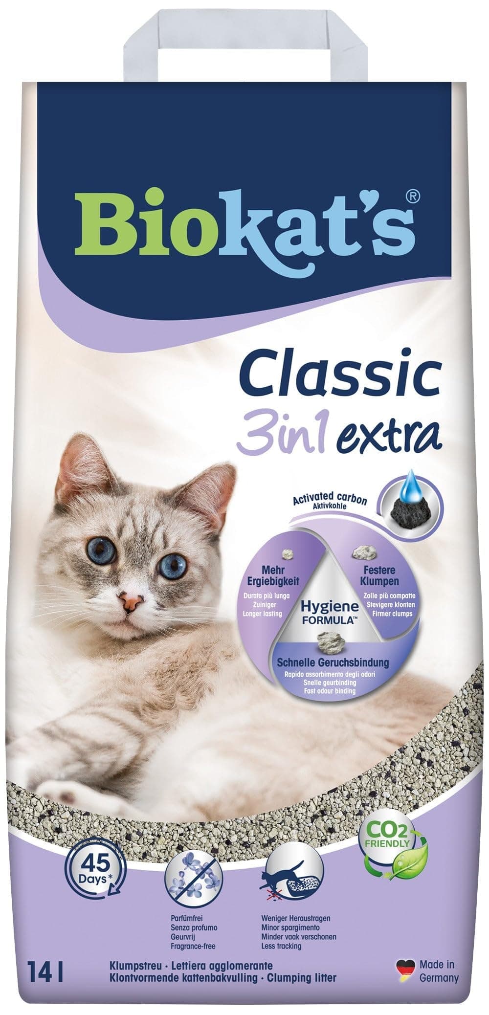 Biokat's Classic 3in1 Extra-14 LTR - Bâches Absorbantes pour Animaux de Compagnie - 14 LTR Bâche Réutilisable pour Chien