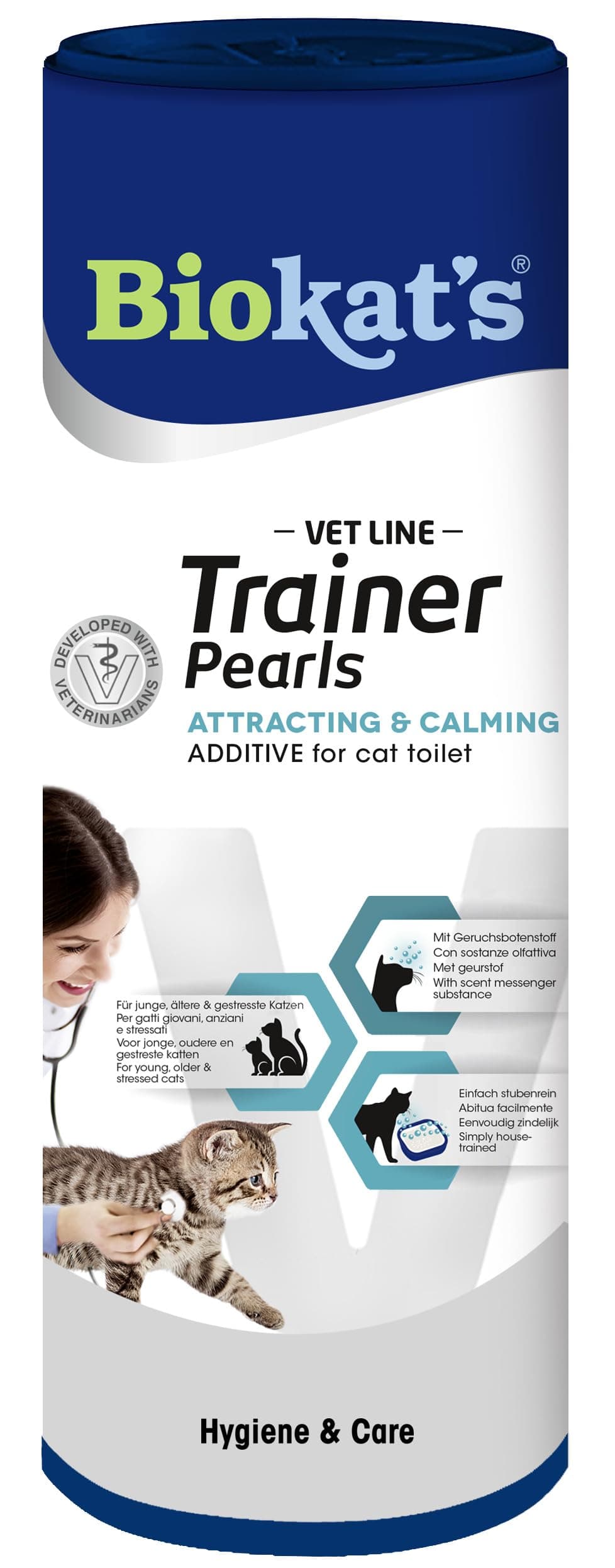 Biokat's Trainer Pearls pour chats - Attractif olfactique - Pour les chats débutants - Transitions faciles - 1 boîte (1