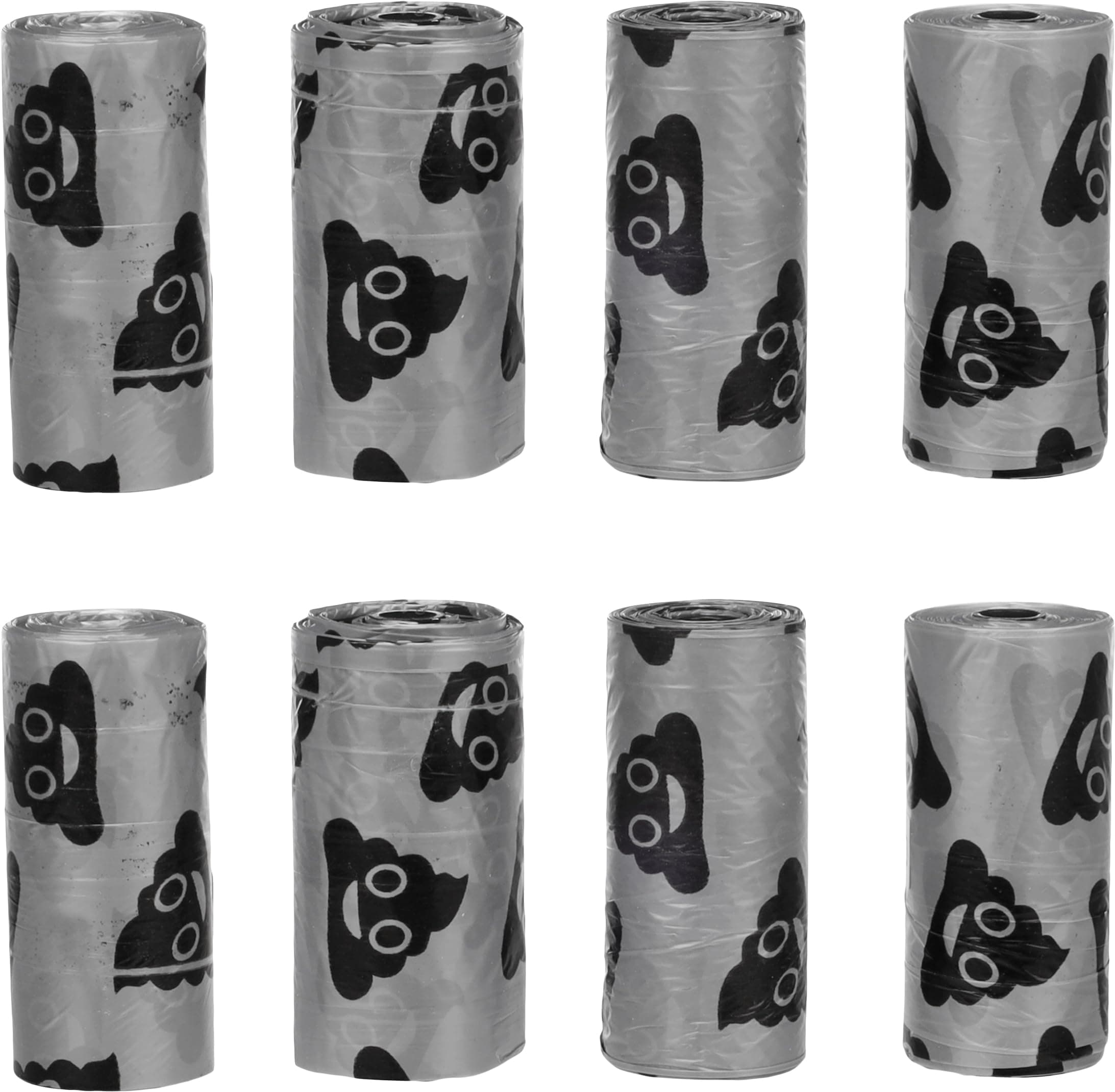 Flamingo Lacha Sacs à Déjections Canines Extra-Résistants 120 Pièces pour Labrador Beagle Bulldog Jack Russell Noir Arge