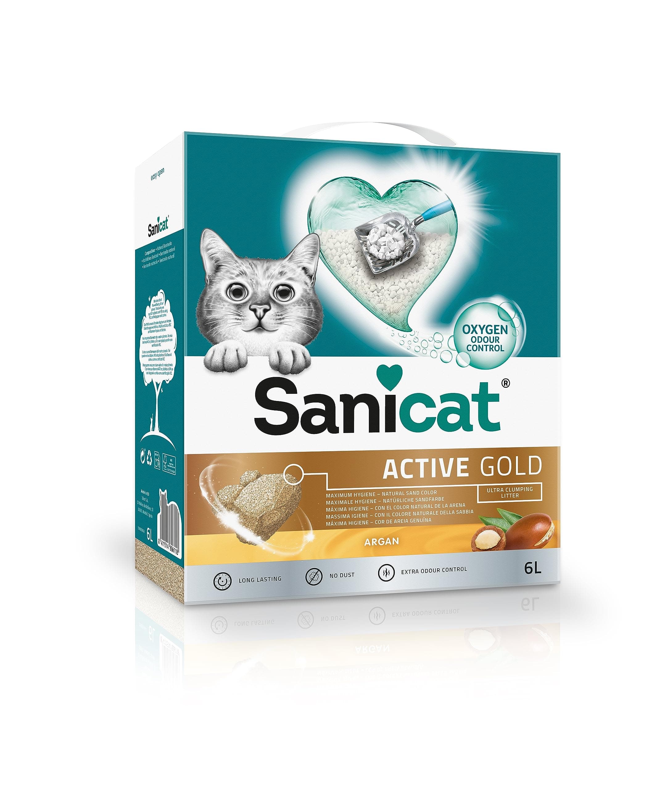<think>
Okay, the user is asking me to modify a product title for a Sanicat litter in French. Let me start by understand
